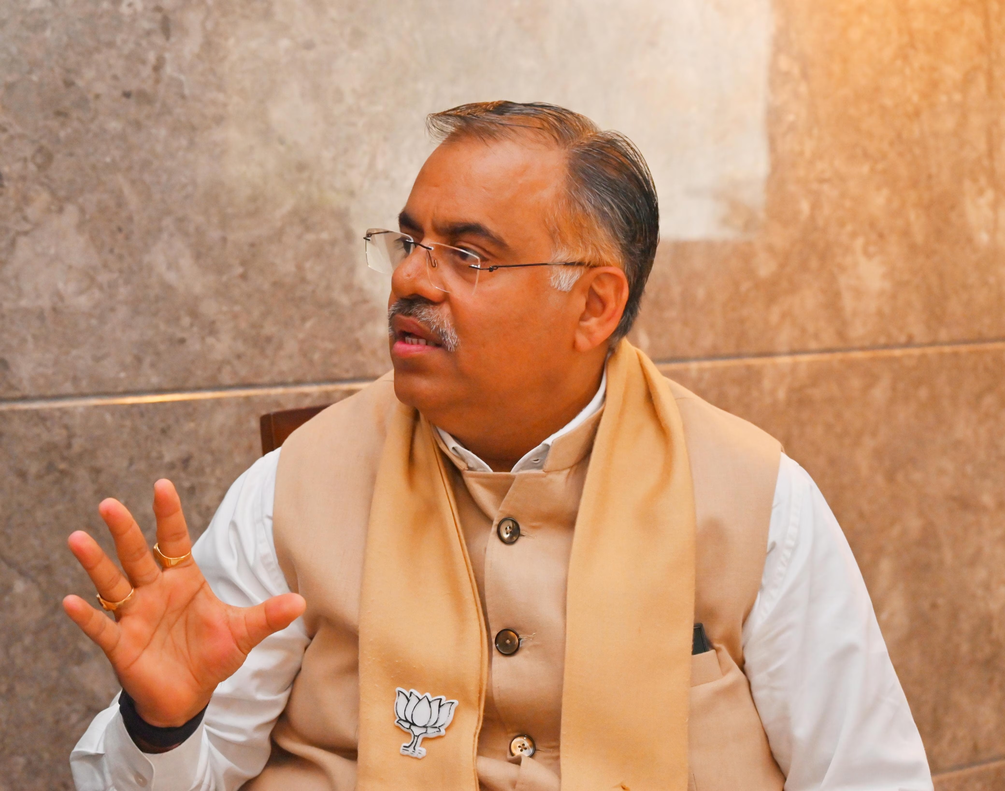 ' Prabhari of BJP in J&K  Tarun Chugh files nomination for Rajya Sabha Elections '