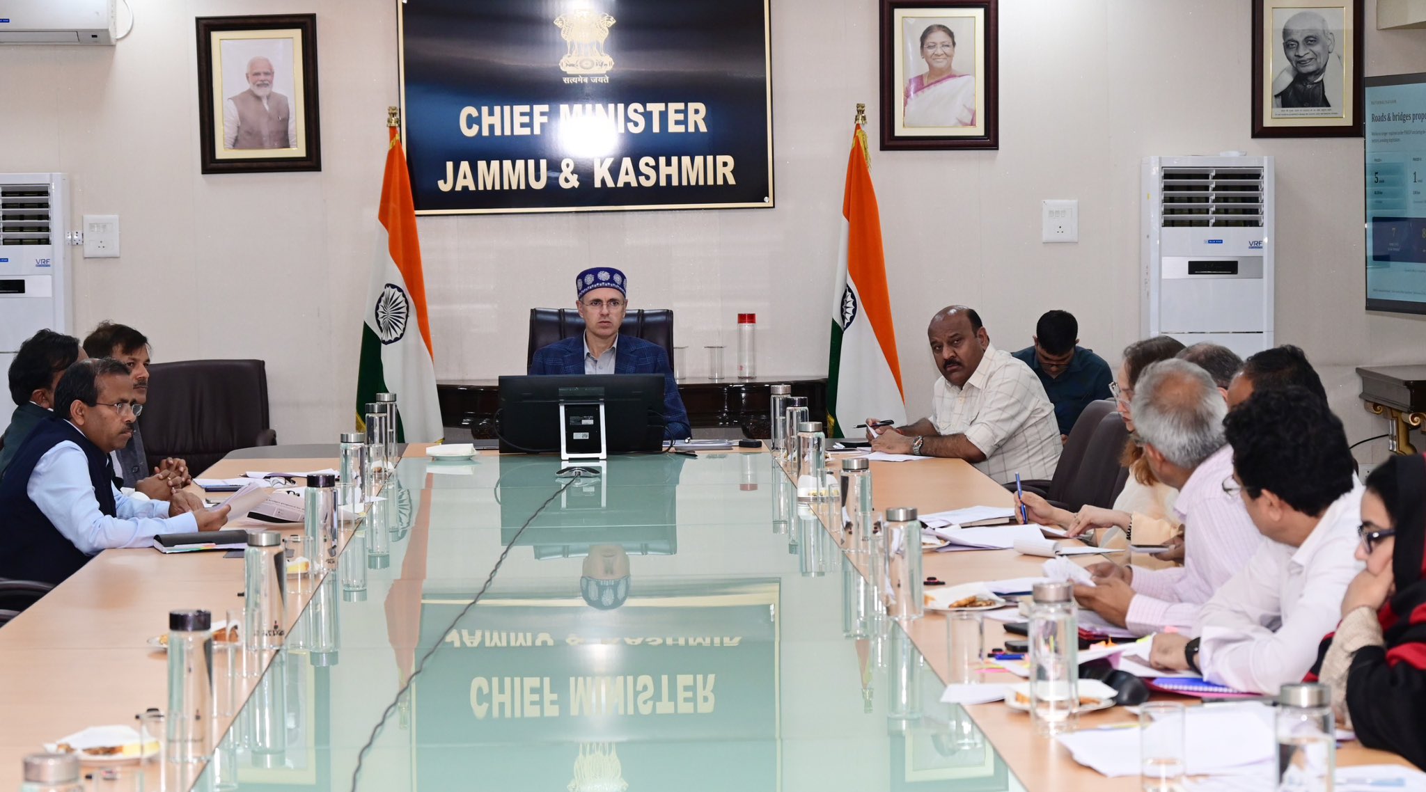 'CM Omar Abdullah issues directions to PMGSY Officers '