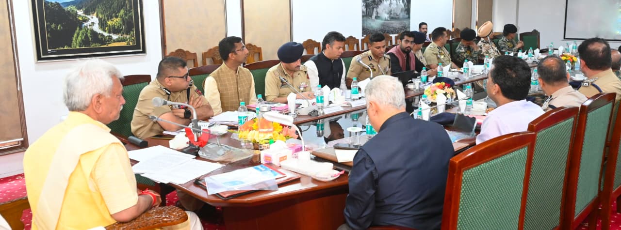 Bridges over Ravi River and Sehar Khad restored: LG J&K chairs meeting over SANJY in Pahalgam