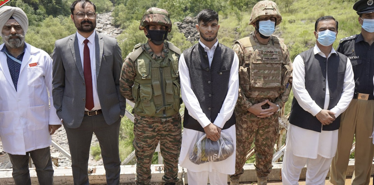 'POJK Resident  repatriated in Uri Sector, reflect Indian Army , J&K Police & Baramulla Admin’s  commitment to humanitarian values '