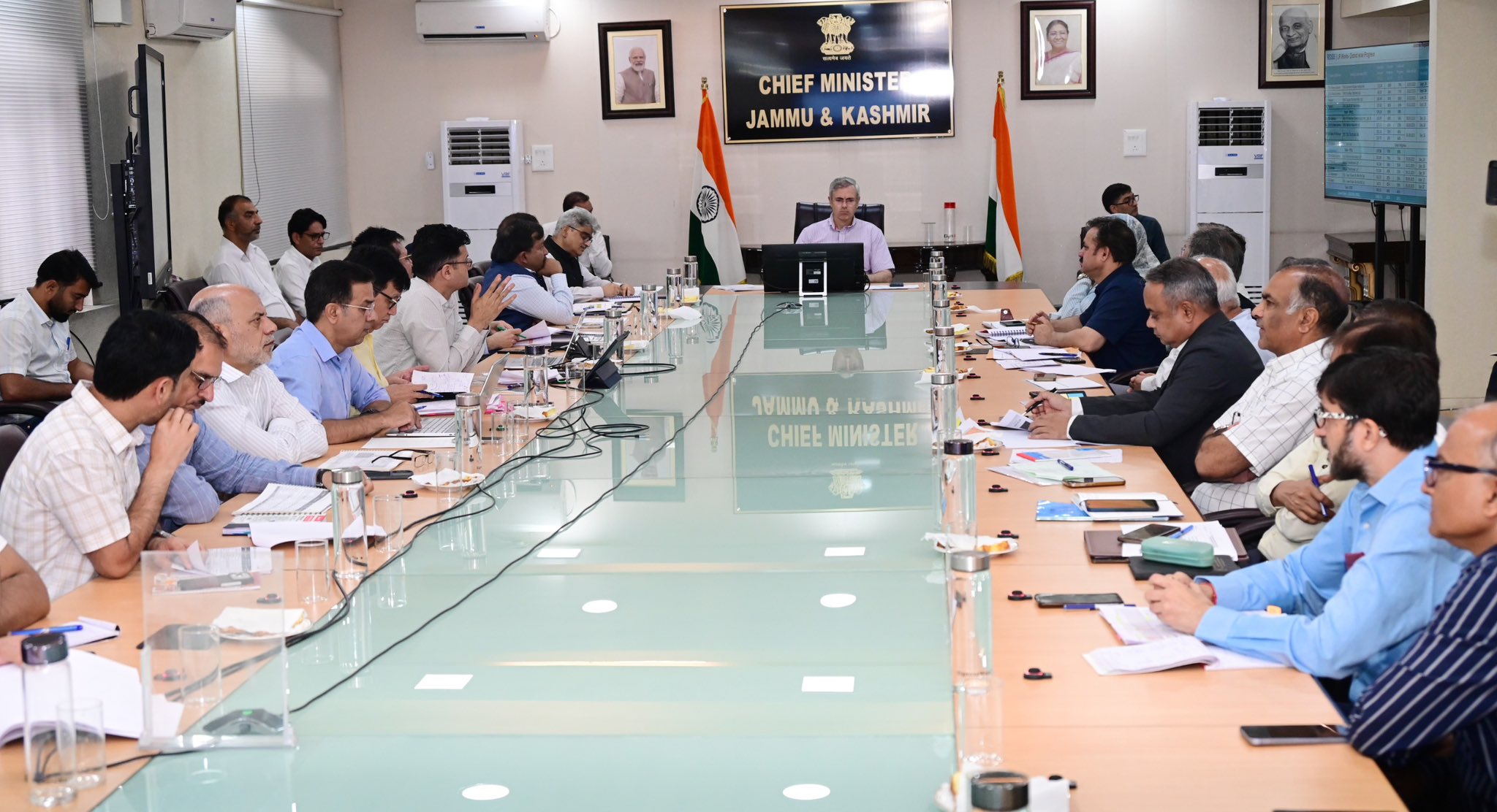 'CM J&K chairs comprehensive review of  PDD'