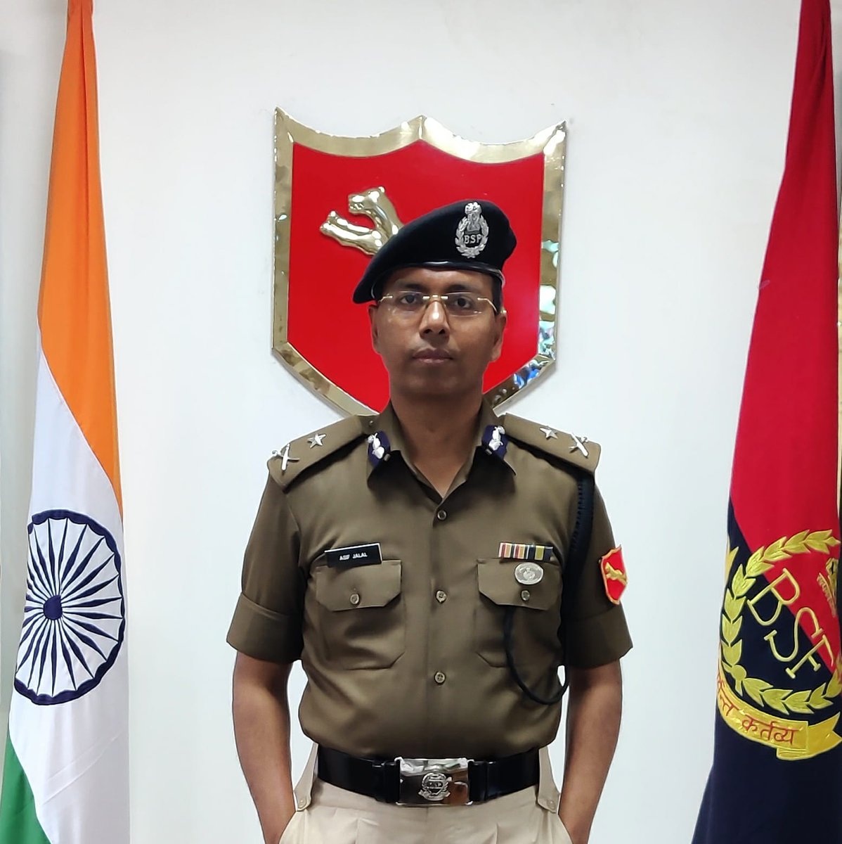 Asif Jalal is new IG BSF Jammu frontier 