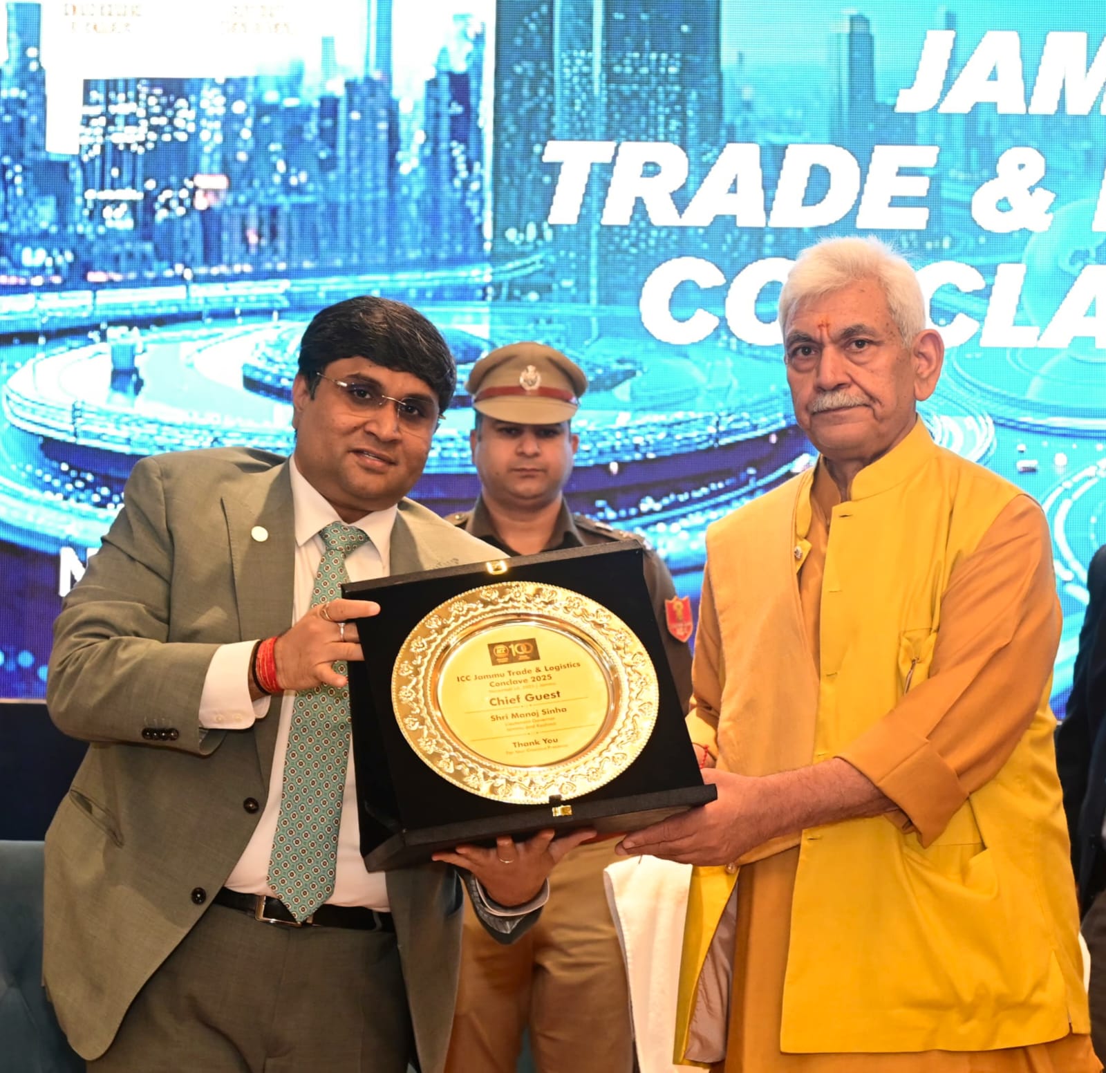 'Jammu emerging as major trade & logistics hub : LG Manoj Sinha'