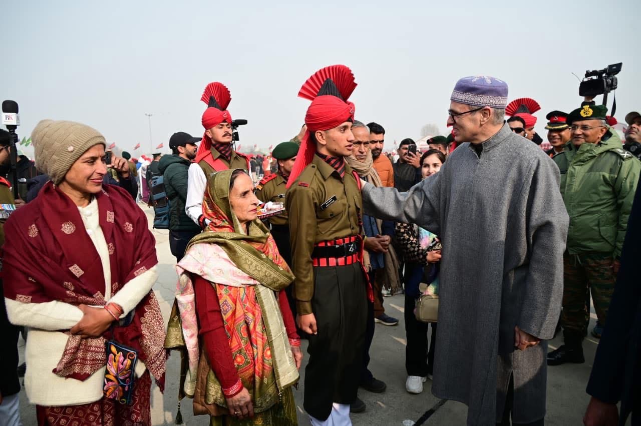 CM Omar Abdullah attends Passing Out Parade of Agniveer Batch-06