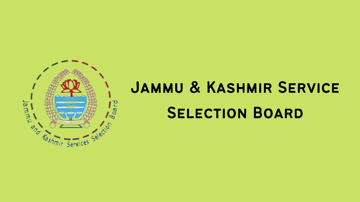 'JKSSB postpones application dates for Sub-Inspectors Recruitment 2025'