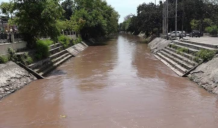 Water being released in Jammu Division Irrigation Canals on April 2