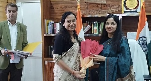 Mamta Yadav assumes charge as Director Inf J&K