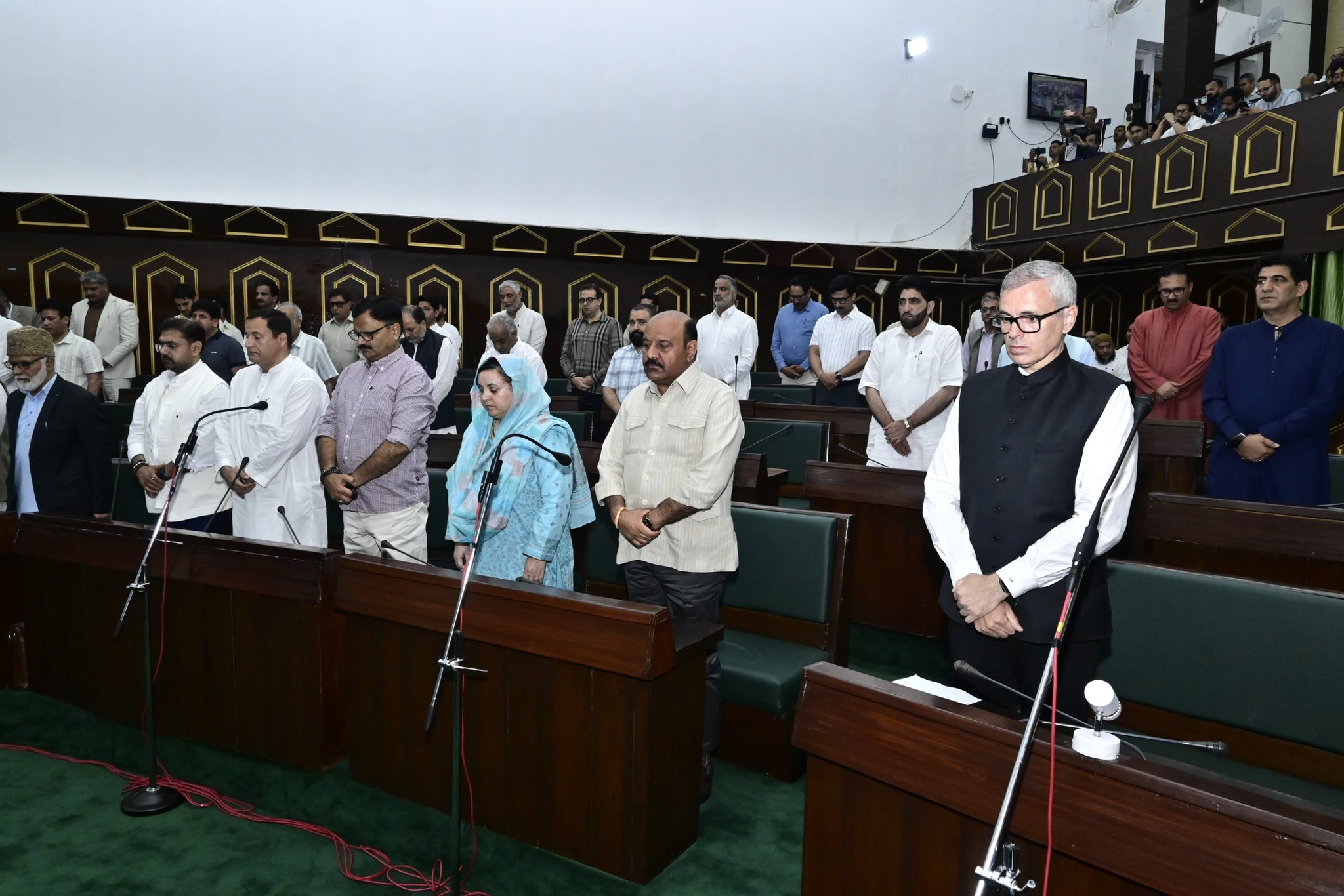 Security in J&K is not responsibility of Elected Govt, but will not use this opportunity to seek statehood: CM Omar Abdullah