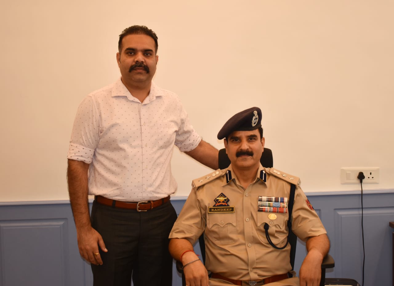 Randeep Kumar assumes charge of SSP Rajouri
