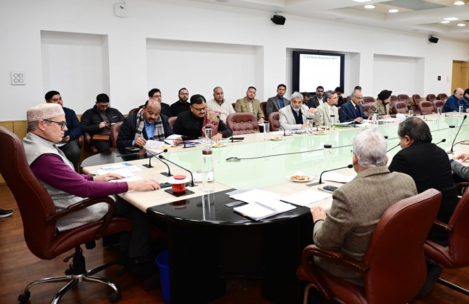 CM J&K Omar Abdullah concludes pre-Budget meetings
