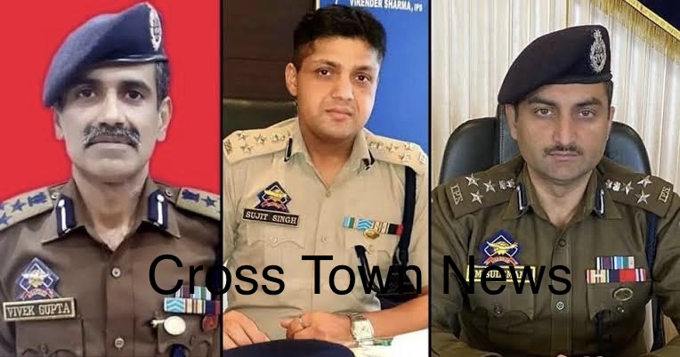 17 from J&K Police receive Medal for Meritorious Service including IGPs ,Vivek Gupta,Sujit Kumar, Suleiman Choudhary