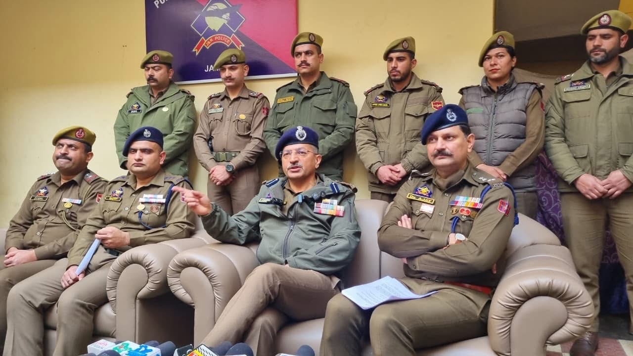 SSP Jammu highlights strong Actions on Drugs/Crime 