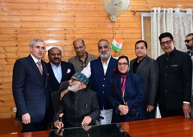 Portfolios assigned to Ministers in J&K ; As reported by Cross Town News Ali Mohd Sagar gets Revenue 