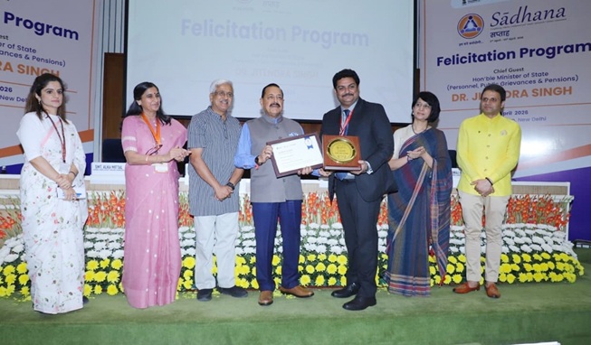 J&K shines in Mission Karmayogi; gets special Award for Excellence: M Raju receives 