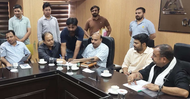 JMC conducts draw for allocation of modern Kiosks, Rehris to registered vendors in Bahu Fort Area 