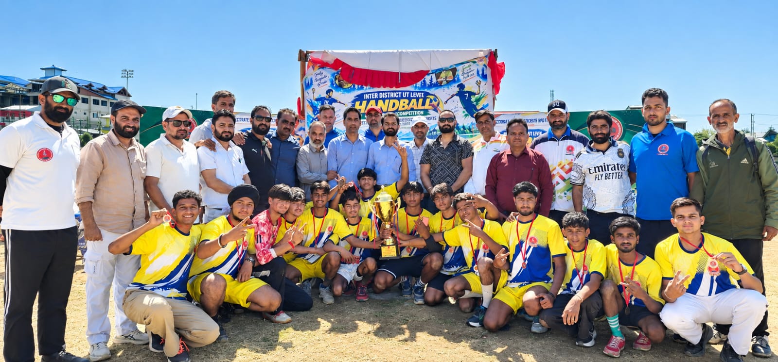  Jammu Clinch U19 Handball Title as Inter-District UT-Level Competition concludes at Bandipora