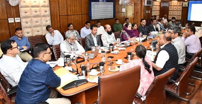 Javed Rana, Javid Dar review desilting, micro irrigation works