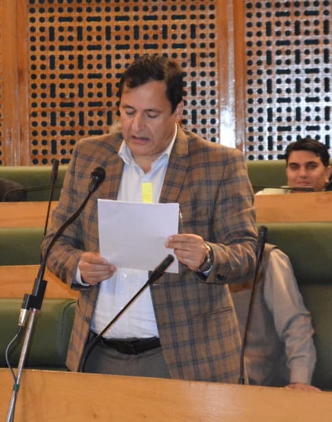 Javid Dar introduces J&K Panchayati Raj and Cooperative Societies Amendment Bills