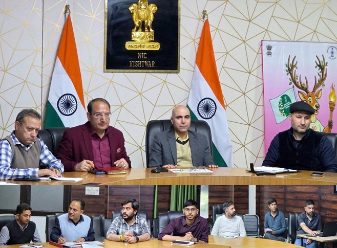 DC Kishtwar emphasizes the need for timely identification of gaps for the Census 2027