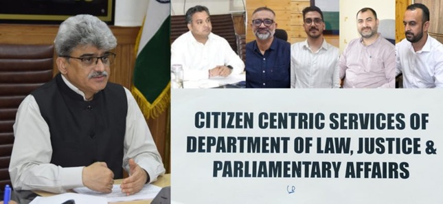 Law Dept launches ‘Citizen Centric Services’ mobile app to boost legal access in J&K, but replies/adjournments?