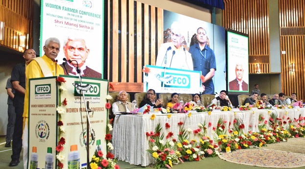 Without women farmers, every plate would be empty, leaving humanity starved: LG Manoj Sinha