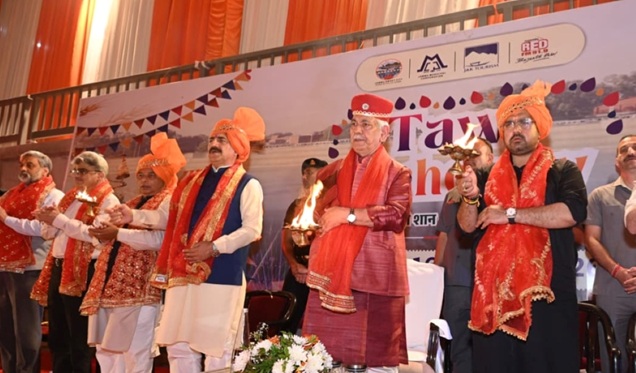LG Manoj Sinha dedicates Tawi Riverfront Project to the Public 