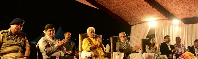 LG J&K, CM J&K attend Khelo India Water Sports Festival in Srinagar hosting 800 Athletes