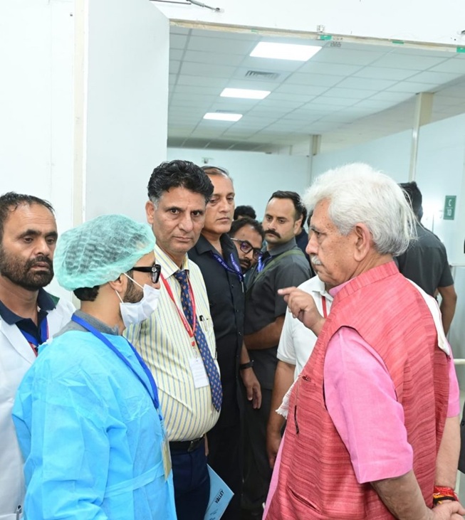 Govt committed for seamless & safe pilgrimage : LG  Manoj Sinha