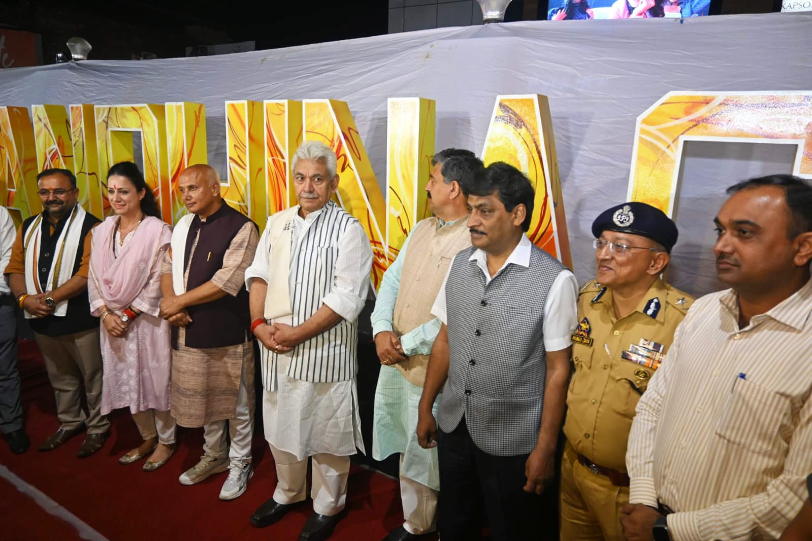 LG J&K inaugurates Apsara Road High Street  in Jammu