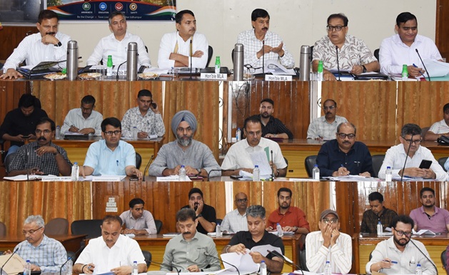 Udhampur MLAs jointly emphasise importance of coordinated inter-departmental efforts for efficient implementation of development 
