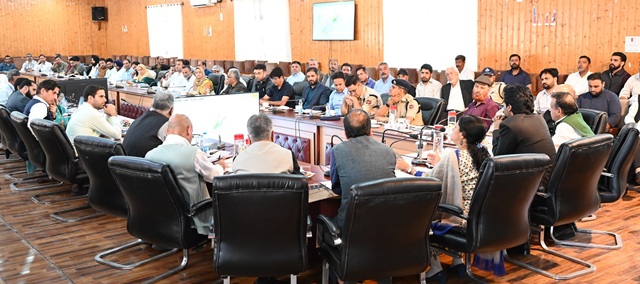 Mandeep Kour chairs stakeholders consultation meeting for GIS Based Master Plans 
