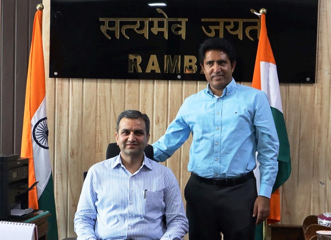  Mohammad Alyas Khan takes over as DC Ramban