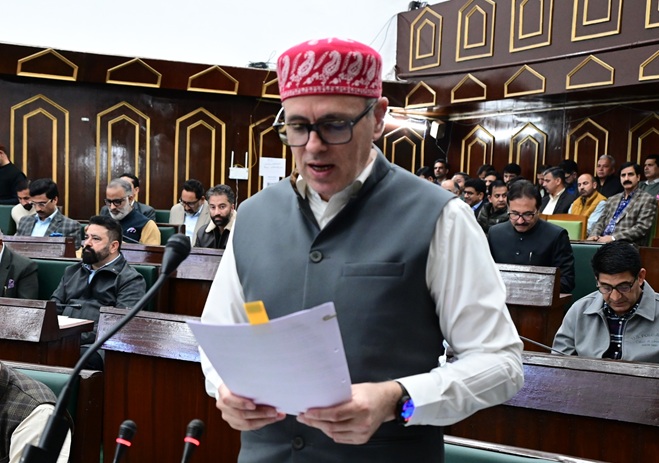  CM Omar Abdullah introduces Bill to amend J&K State Civil Courts Act