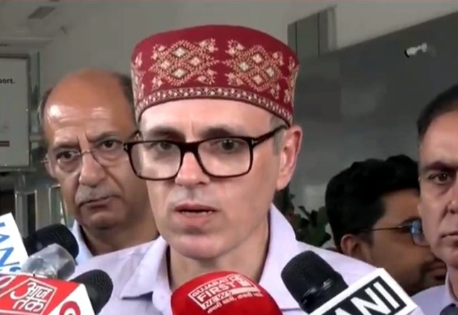 Omar Abdullah in Gujarat , meets CM Bhupendra Patel