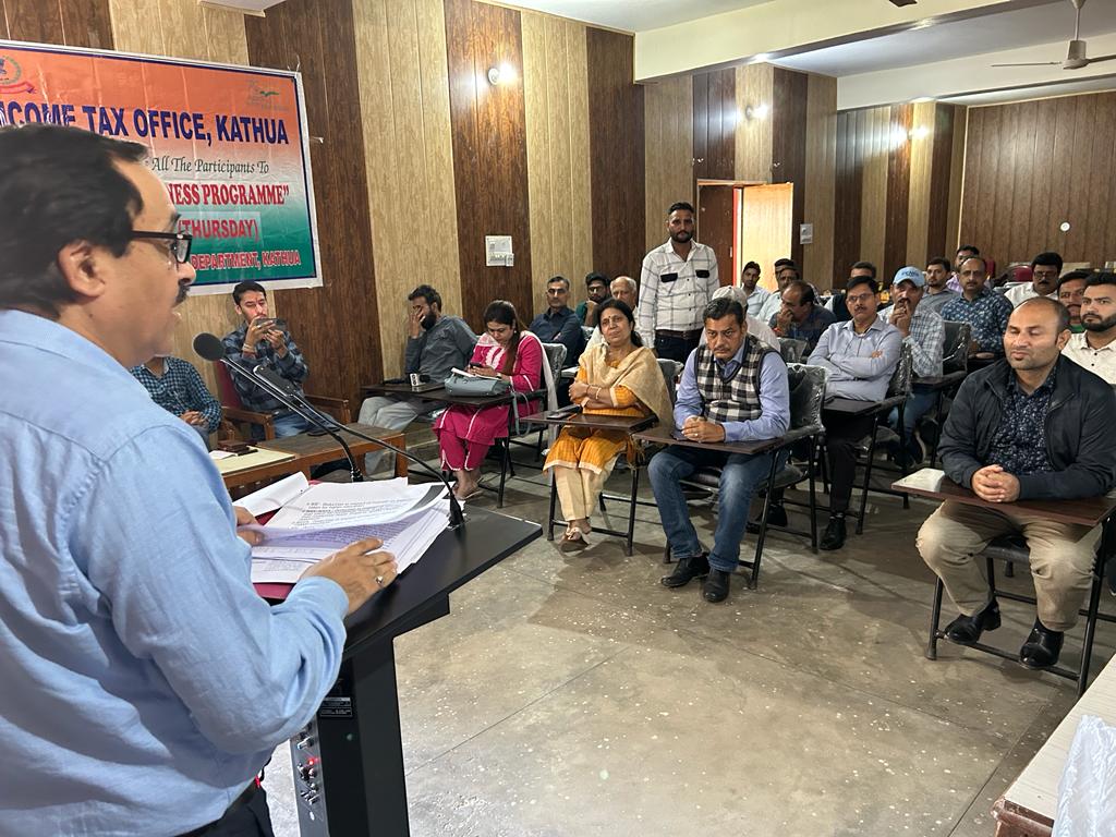 Income Tax Officer Kathua conducts sessions of DDOs