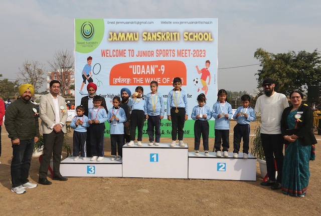 Jammu Sanskriti School celebrated Sports Meet