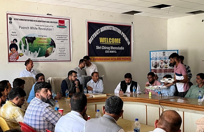 Poonch Admin collaborates with AMUL-JKMPCL