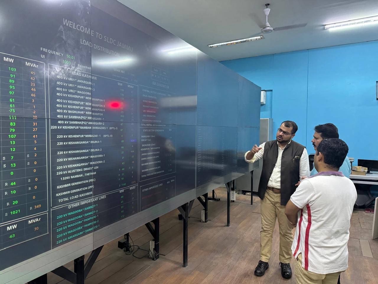MD JPDCL Yasin Choudhary conducts surprise visit 