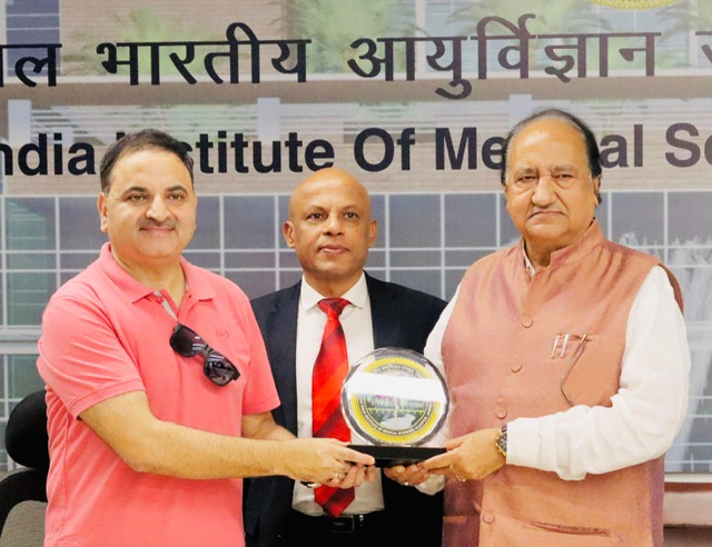 Director AIIMS Jammu chairs program on Cyber related issues