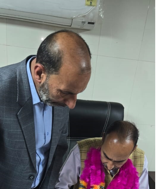 Isher Dass takes charge as President J&K Civil Secretariat Lower Grade Employees Union