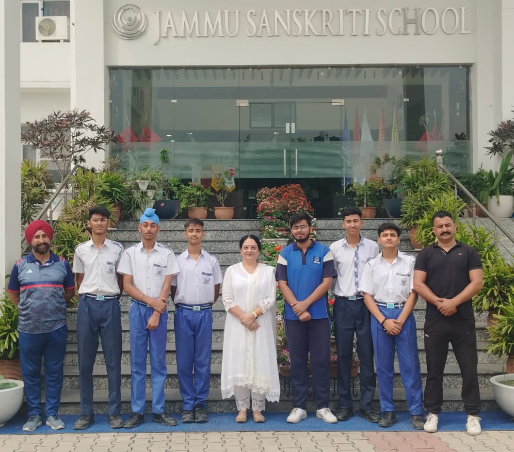 Jammu Sanskriti School, Jammu Shines with Stellar Performance at Zonal Level Sports Trials
