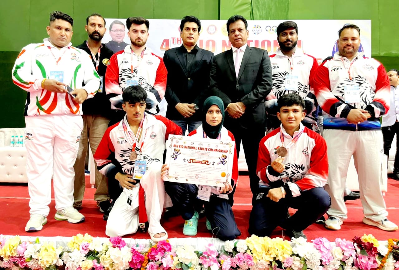 J&K Karate Team shines at National Championship in Dehradun