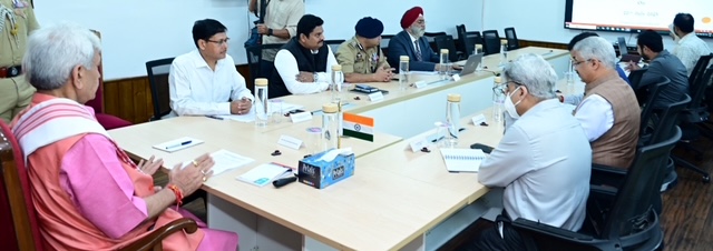 LG Manoj Sinha launches web portal for terror victim families in Jammu Kashmir