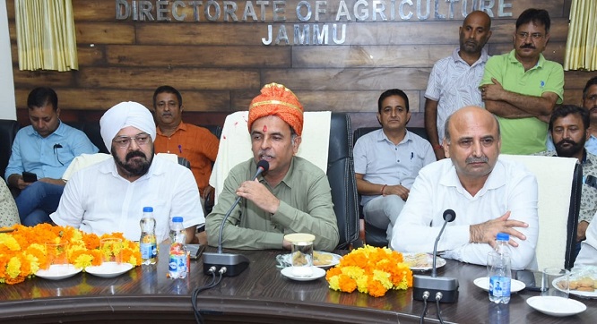  Anil Gupta takes over as Director Agriculture Jammu