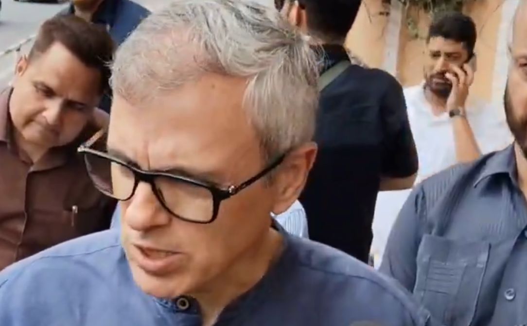 CM  Omar Abdullah writes to Parties  for raising J&K Statehood in Parliament