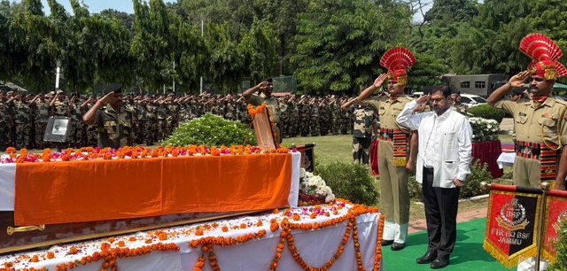 Satish Sharma pays homage to BSF Constable Rajib Nunian
