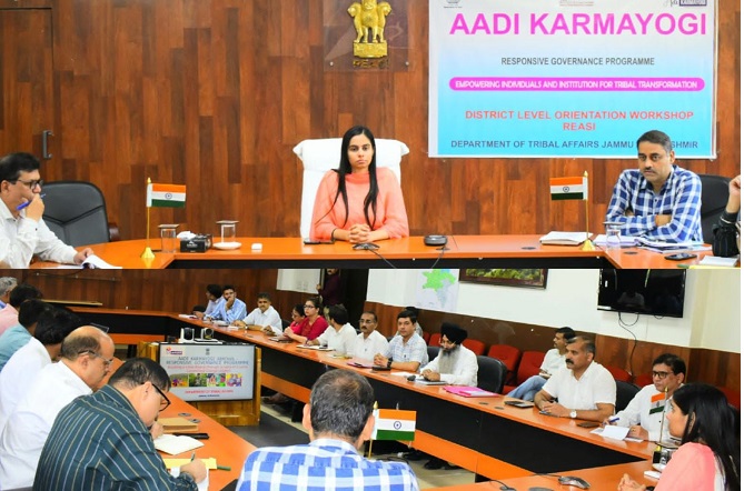 'DC Reasi focussing on  developing 44 Villages'