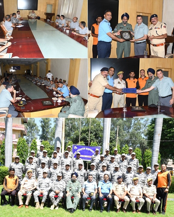  Air Warriors trained for Disaster Management in Jammu