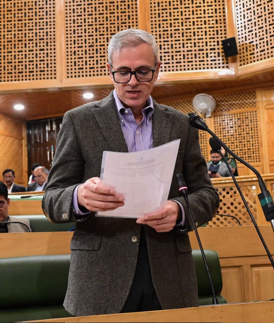  CM Omar Abdullah tables J&K Rent Authority Bill in Assembly