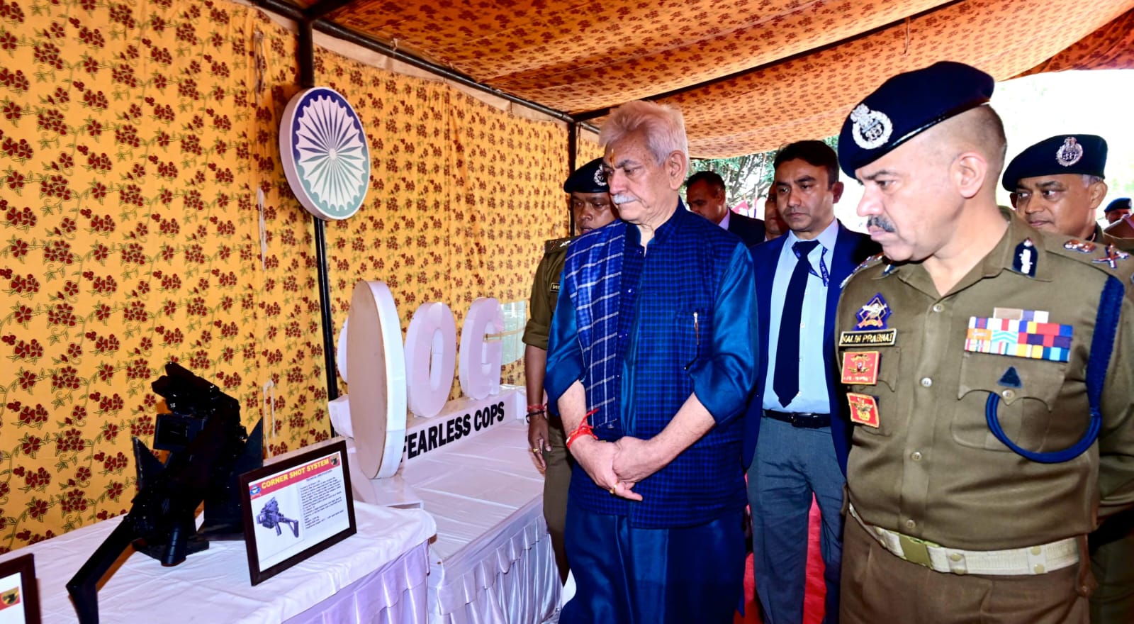  LG Manoj Sinha visits JKP's Commando Training Centre at Jammu